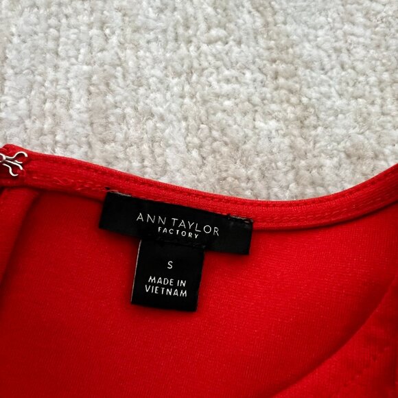 Ann Taylor Factory Sleeveless Summer Midi Dress S - Picture 2 of 10